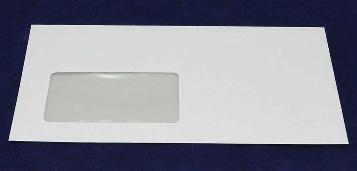 Magni Briefumschläge DIN lang weiss selbstklebend mit Fenster - 250 Stück (DL, 250x)