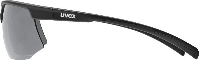 Actual product image Uvex aerios (Black matt (smoke), Smoke)