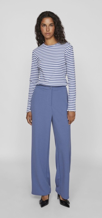 Actual product image Vila Ribbed top with long sleeves (M)