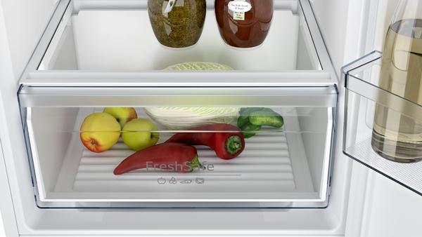 Actual product image Neff N 30, built-in fridge-freezer with bottom freezer compartment, 177.2 x 54.1 cm, drag hinge, KI786 (260 l)