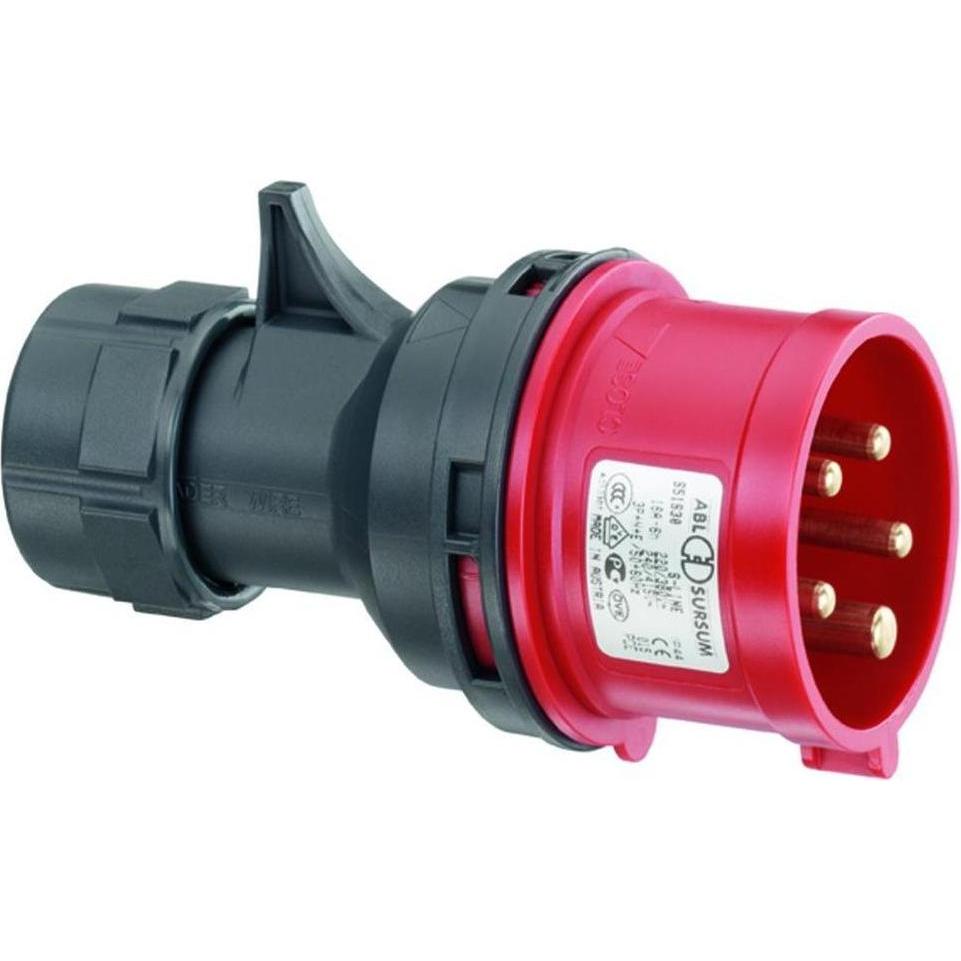Thumbnail - ABL, Netzstecker + Netzkupplung, CEE-Stecker (CEE 32/5)