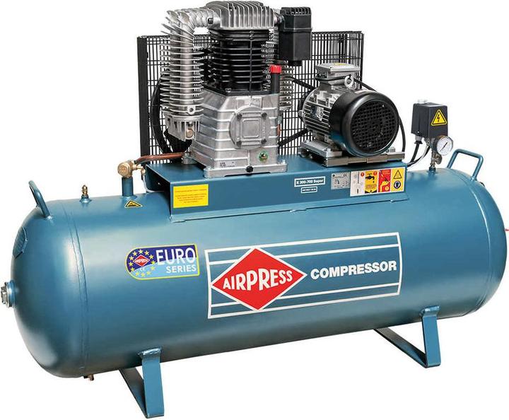 Image du produit Airpress 36521-N Compresseur K300-700 avec entraînement par courroie 400 Volt (15 bar, 300 l)