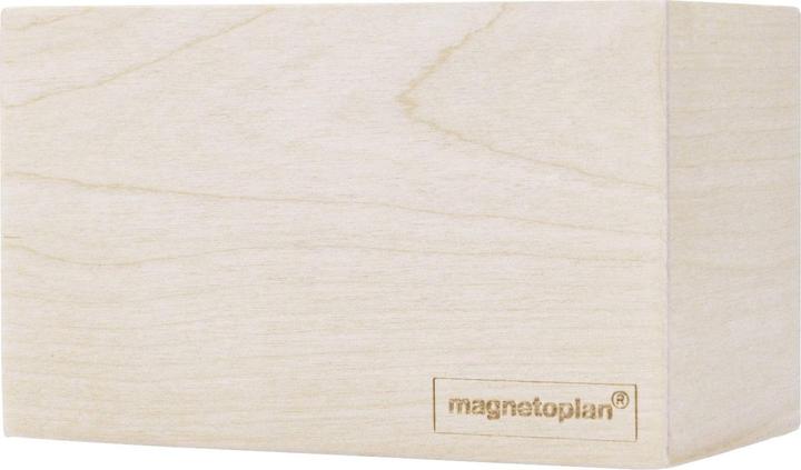 Productafbeelding Magnetoplan Penhouder magnetisch (B x H) 114 mm x 64 mm berkenhout