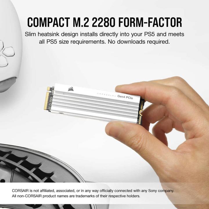 Produktbild Corsair MP600 PRO LPX (2000 GB, M.2 2280)