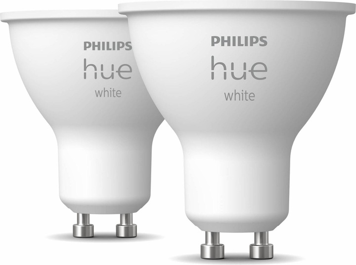 Actual product image Philips Hue White BT (GU10, 5.20 W, 400 lm, 2 x, F)