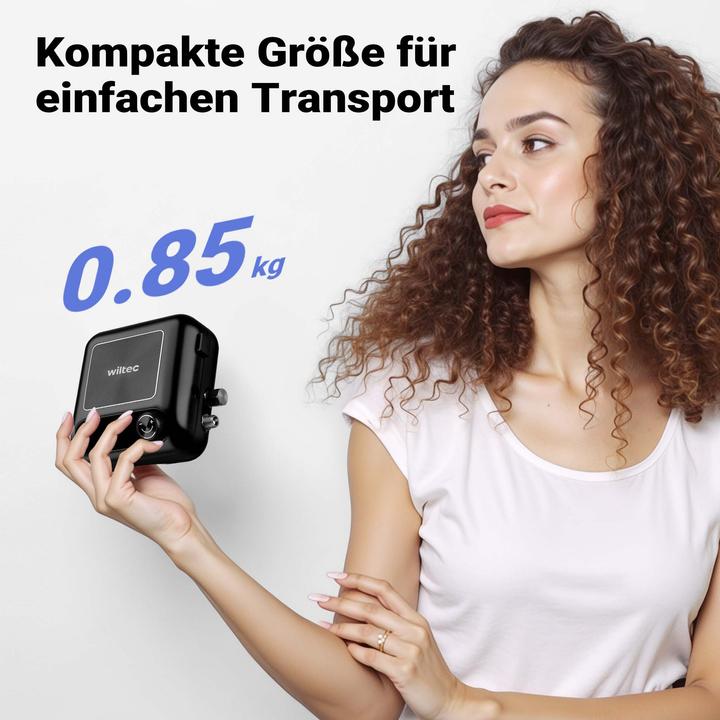 Immagine prodotto Wiltec Set di accessori per compressori da 2,8 bar Set di spazzole ad aria compressa da 12V