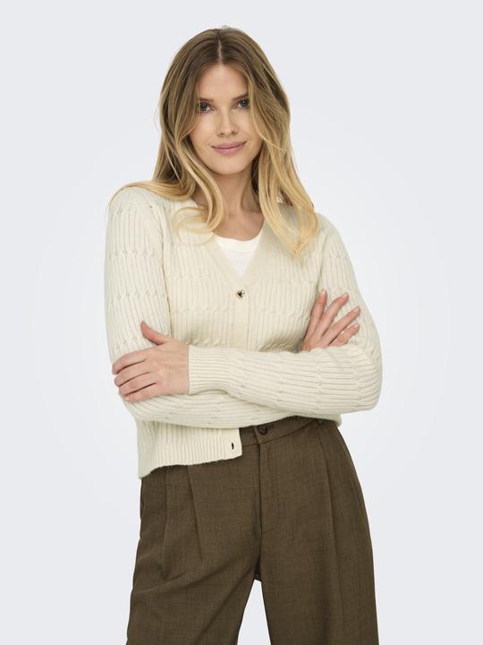 Actual product image Only Onlkatia Ls Cable V-Neck Cardigan Kntnca (M)