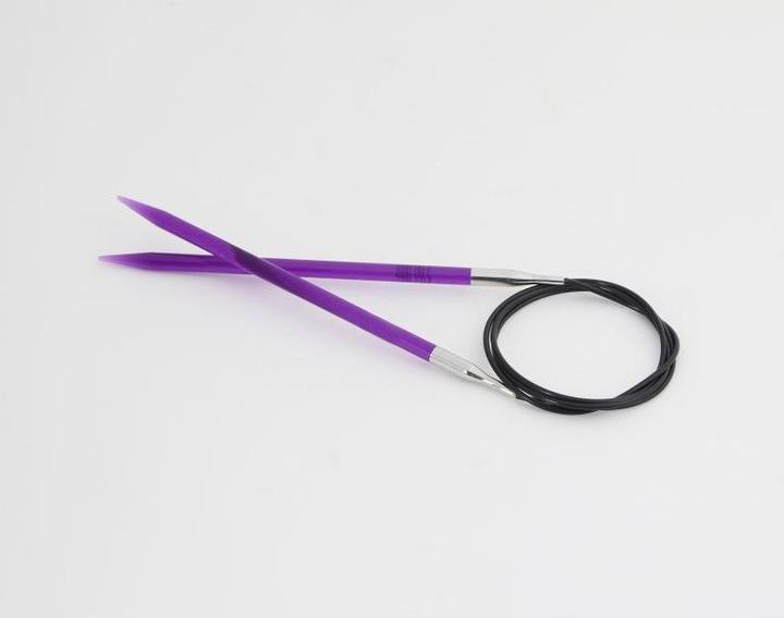 Actual product image Knitpro Circular knitting needle TRENDZ purple