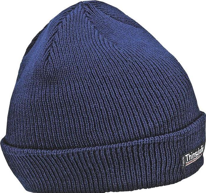 Actual product image Terrax Work cap Thinsulate universal navy
