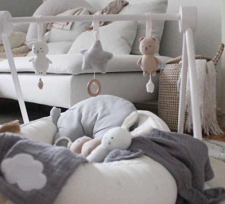 Actual product image Jabadabado Babygym white