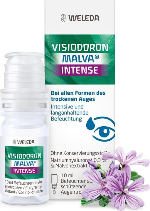 Image du produit Weleda VISIODORON MALVA Intense Gtt Opht Tropffl 10 ml (10 ml, 1 x 10 ml de gouttes pour les yeux)