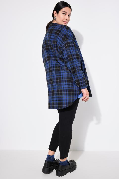 Immagine prodotto Studio Untold Camicia a quadri dal taglio oversize con colletto da camicia e maniche lunghe (50, 52)