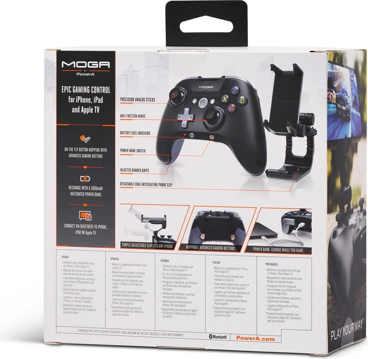 Actual product image PowerA MOGA XP5-i Plus Bluetooth Controller for mobile and cloud gaming on iOS (iOS)