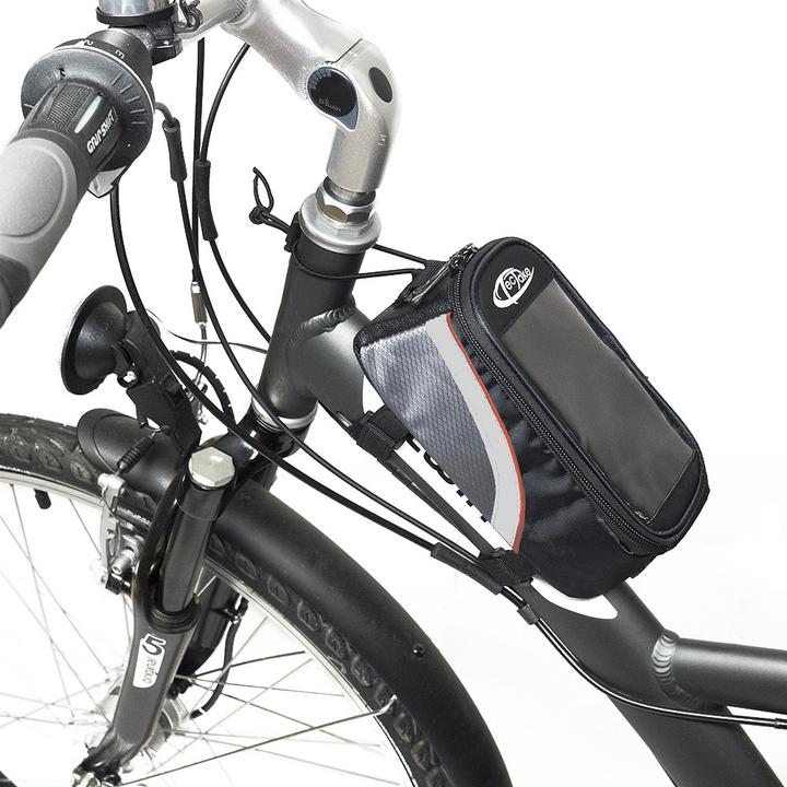 Image du produit tectake Étui a vélo pour Smartphone (2.10 l, Sacoche de cadre)