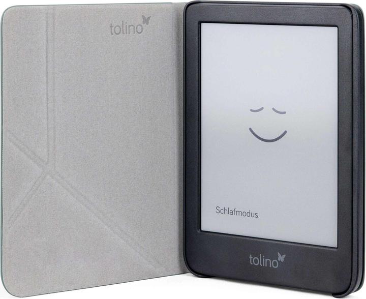 Actual product image tolino shine Origami Falttasche Misty Green (Tolino shine, Tolino Shine Colour)