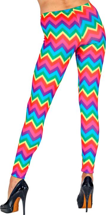 Produktbild Widmann Neon Regenbogen Leggings, S/M (M, S)