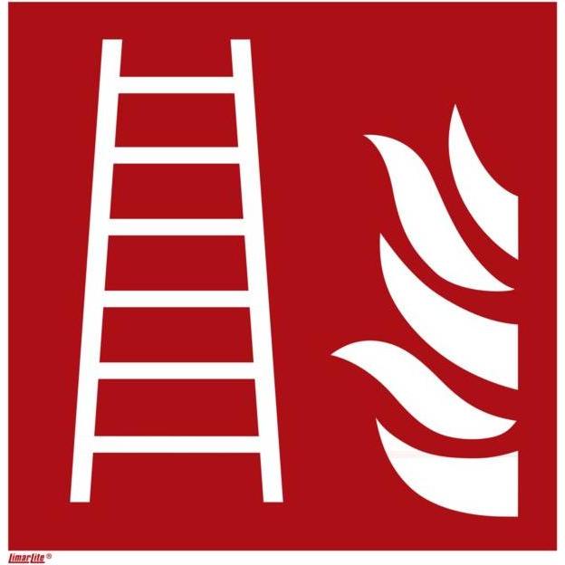 Promat, Sicherheitskennzeichnung, Brandschutzzeichen Feuerleiter
