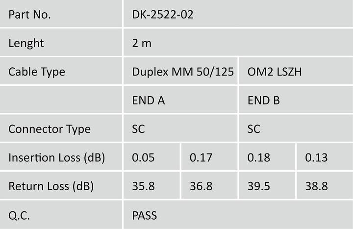Produktbild Digitus LWL-Kabel (2 m)
