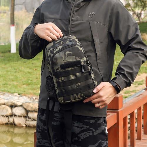 Produktbild Only-Bags.Store Tactical Chest Bag Militärische Umhängetasche Tactical Chest Sling Pack Crossbody Bag