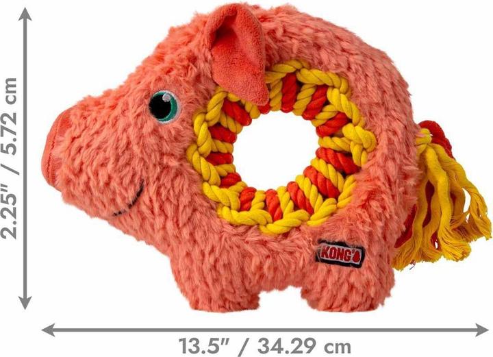 Immagine prodotto KONG Ringaroos Pig (Cane di peluche)