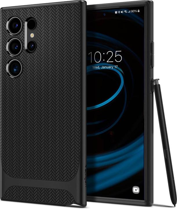 Actual product image Spigen Neo Hybrid S928 czarny/black ACS07304 (Samsung Galaxy S24 Ultra)