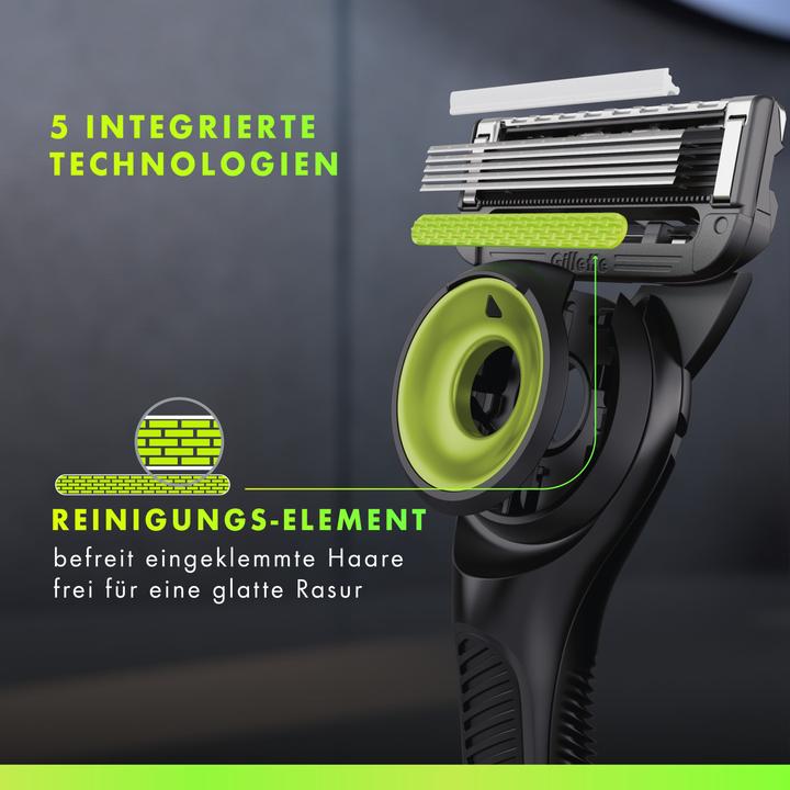 Image du produit Gillette Labs Gold Systemklingen 3er + Handstück Online Versandvariante Rasierklingen+Handstück (3 x)
