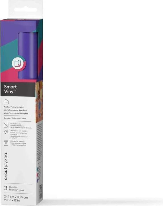 Actual product image Cricut Vinylfolie Joy Xtra Smart permanent 3-teilig
