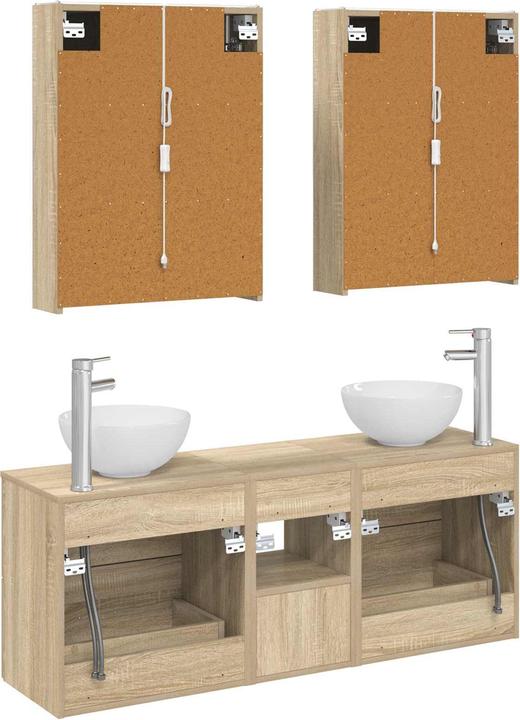 Produktbild vidaXL Badezimmerschrank-Set
