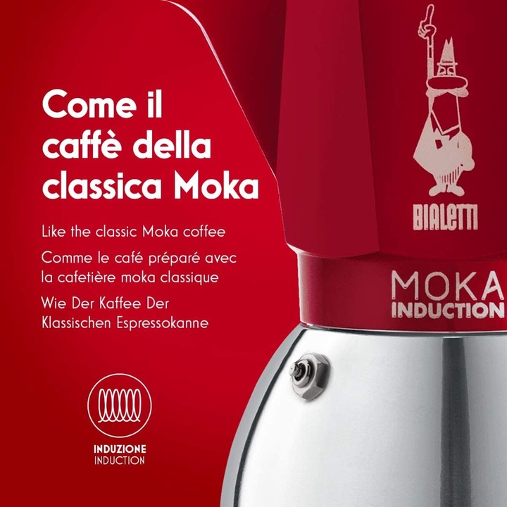 Actual product image Bialetti Moka Induktion 4 (4 T.)