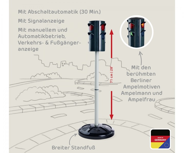 Actual product image BIG Traffic light Ampelmann