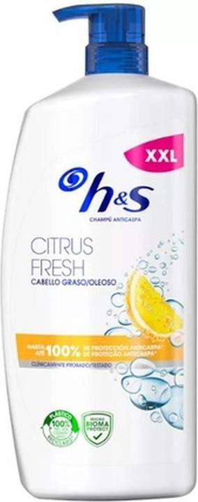 Head & Shoulders Anti-Schuppen Shampoo Citrus Fresh für fettiges Haar 1000 ml