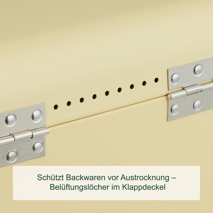 Actual product image Relaxdays Retro Brotkasten mit Deckel & Griff
