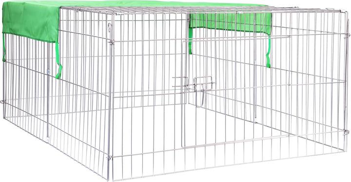 Actual product image Wiltec Outdoor enclosure cover 144x116x58cm small animal enclosure run outdoor enclosure