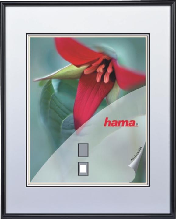 Produktbild Hama Kunststoffrahmen Sevilla, Schwarz (13 x 18 cm)