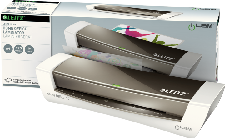 Actual product image Leitz iLAM Home Office (80 - 125 µm, A4)