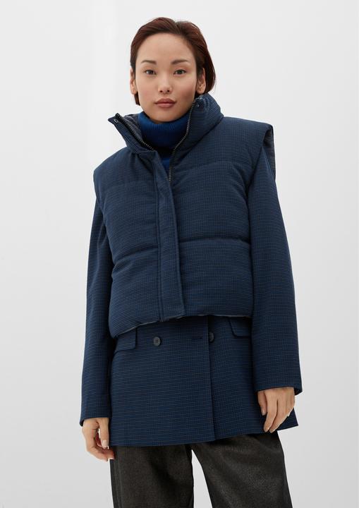 Image du produit s.Oliver Indoor-Weste Wendeweste im Glencheck-Muster (44)