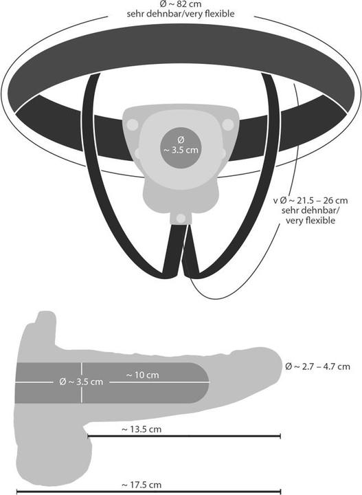 Productafbeelding You2Toys Vibrerende Strap-On Sleeve
