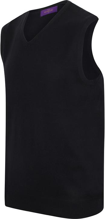 Actual product image Henbury Fine knit jumper with V-neck (L)