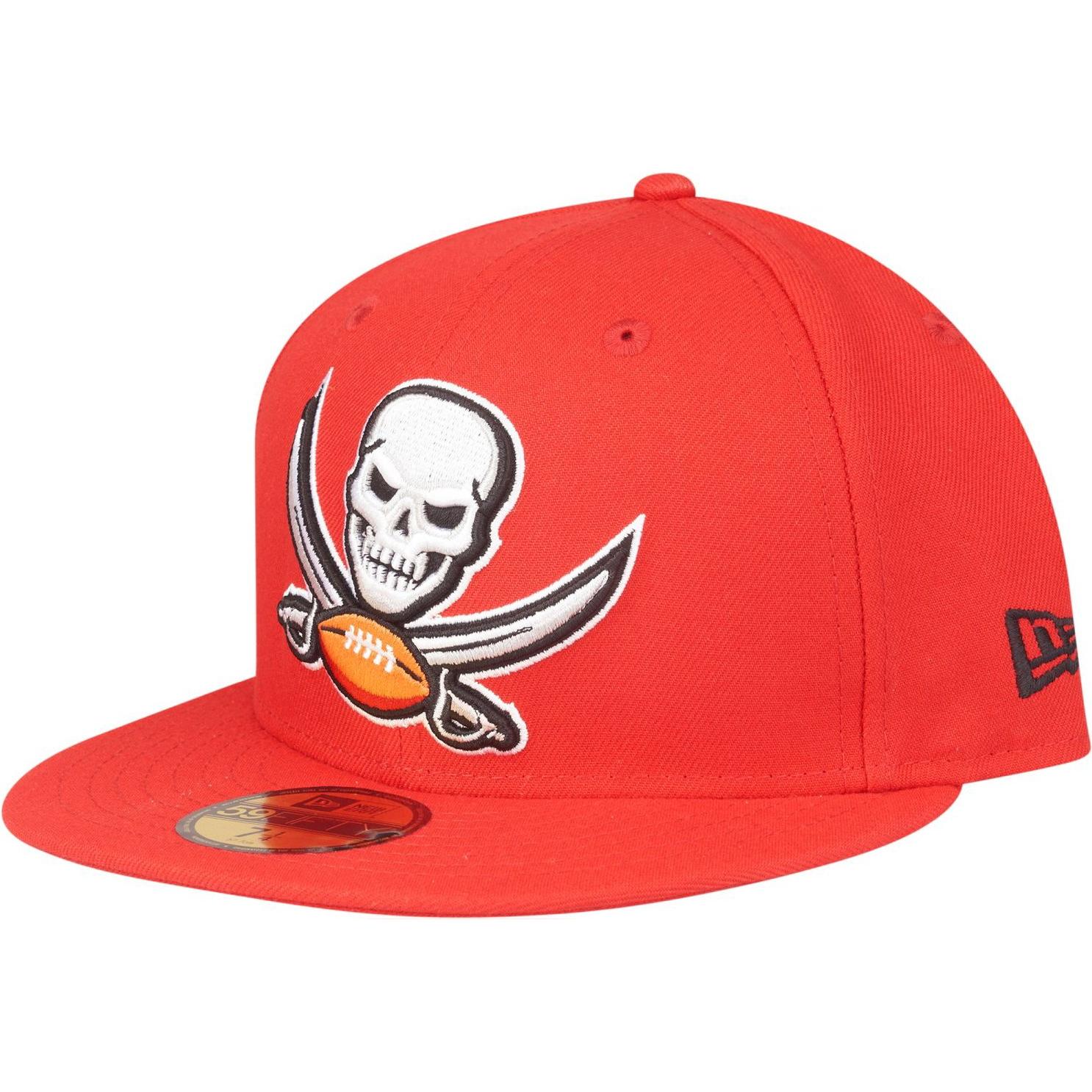 New Era, Herren, Cap, 59Fifty Cap - ELEMENTS Tampa Bay Buccaneers - 7 1/8, Schwarz, (7 1/8)