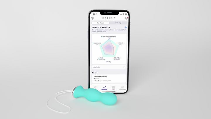 Immagine prodotto Perifit Esercitatore di Kegel con app (140 g)