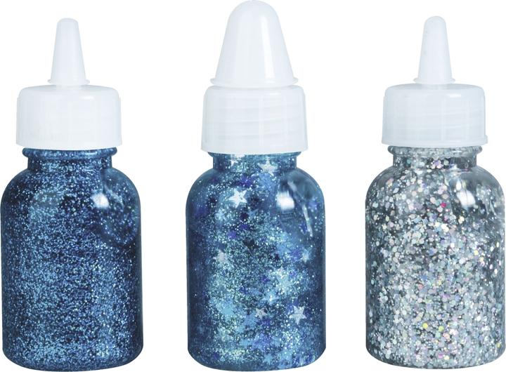 Produktbild Knorr Prandell Glitterfarbe Glue Set 3x30ml Stars (Stars)