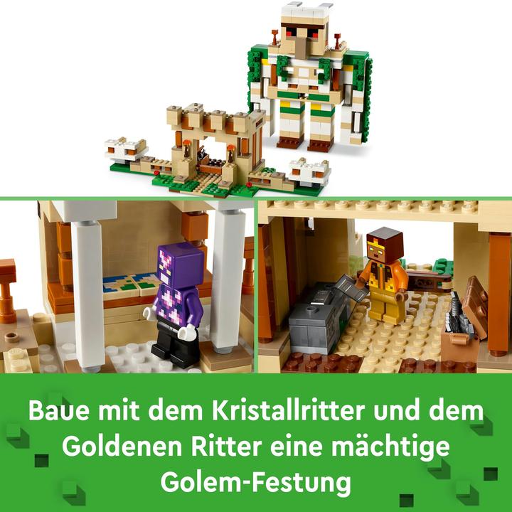 Actual product image LEGO 21250 The Iron Golem Fortress (21250, LEGO Minecraft)