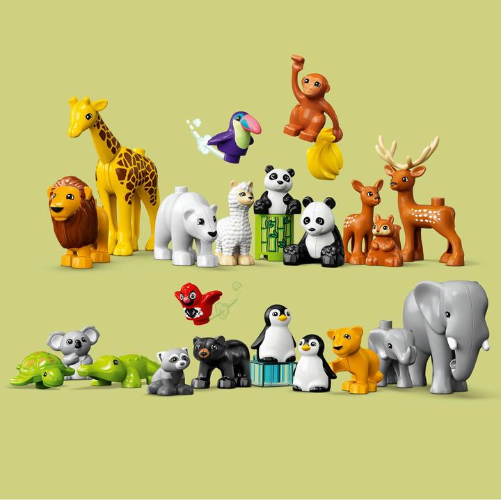 Actual product image LEGO Wild animals of the world (10975)