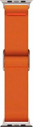 Produktbild Spigen Fit Lite Band für Apple Watch Series 42, 44, 45, 49 mm - orange (42 mm, 44 mm, 45 mm, 49 mm, Fabric, Nylon, Stainless Steel)