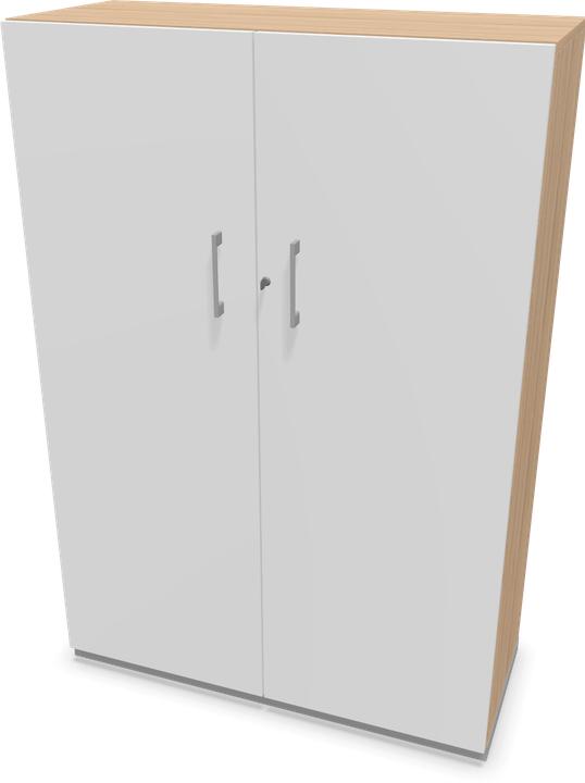 Actual product image Narbutas Choice hinged door cabinet (100 x 40 x 146.5 cm)