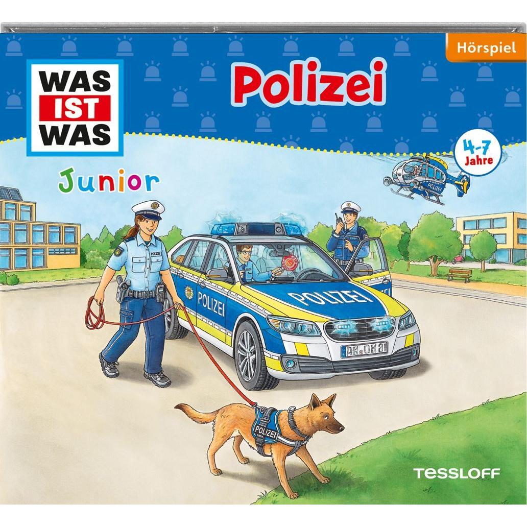 Thumbnail - Was ist Was JUNIOR - Polizei, Kinderbücher von Markus Humbach, Friederike Wilhelmi, Frank Casaretto, Luis-Max Anders, Ch...