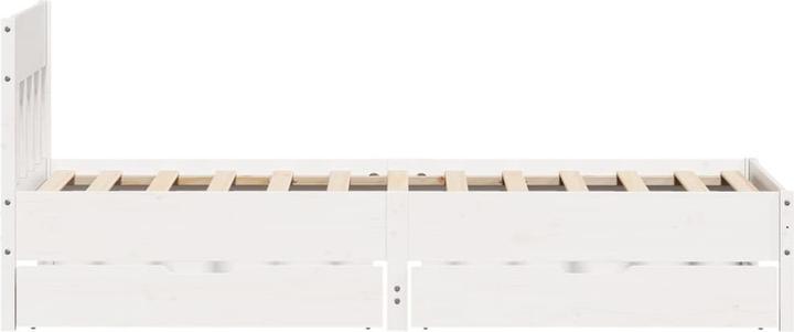 Actual product image vidaXL Bettgestell (90 x 200 cm)