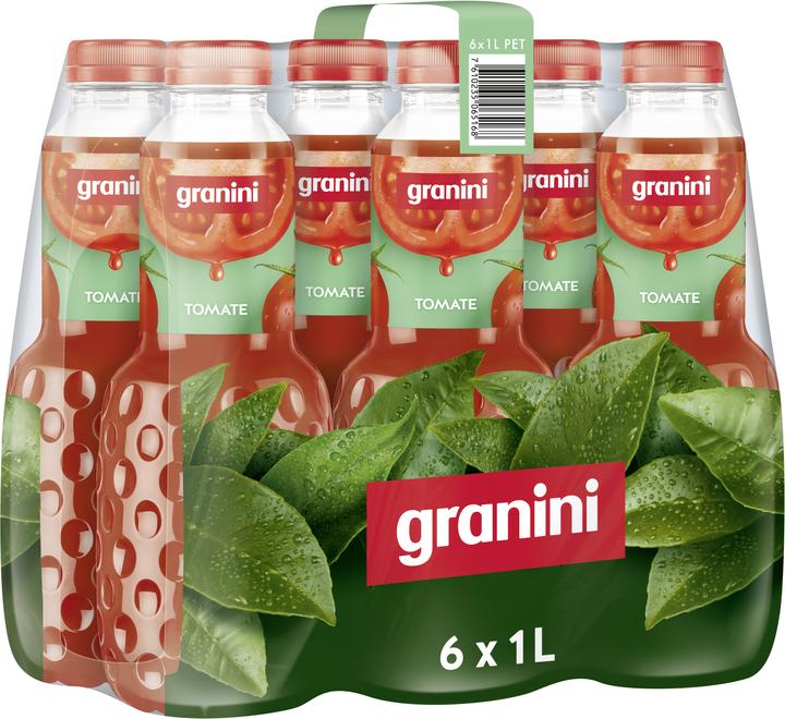 Produktbild Granini Tomato PET 95(6x1L) CH (6 x 100 cl)