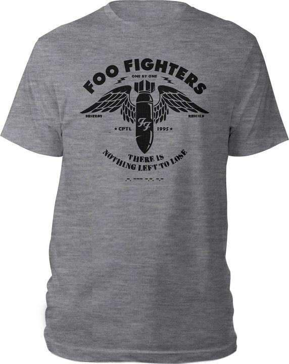 Produktbild Foo Fighters T-shirt Erwachsene mit Schablone (XXL)