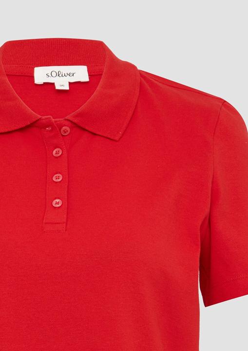 Produktbild S.Oliver Polo-Shirt Piqué-Poloshirt aus Baumwollmix (40)